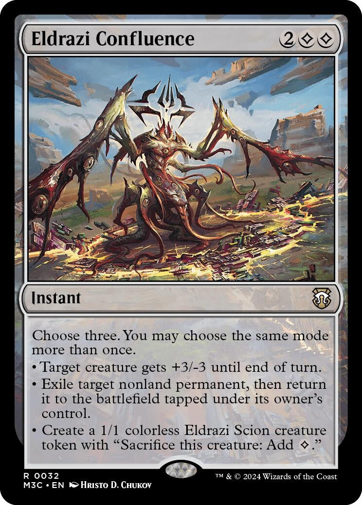 Image for Eldrazi Confluence (Ripple Foil) (32) (Modern Horizons 3) - Magic: The Gathering