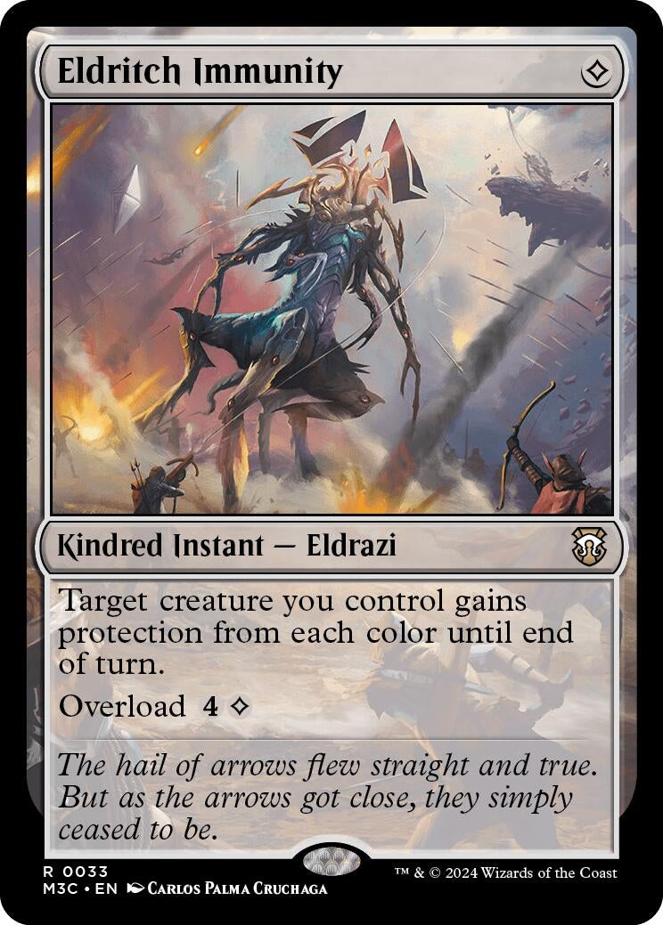 Image for Eldritch Immunity (Ripple Foil) (33) (Modern Horizons 3) - Magic: The Gathering