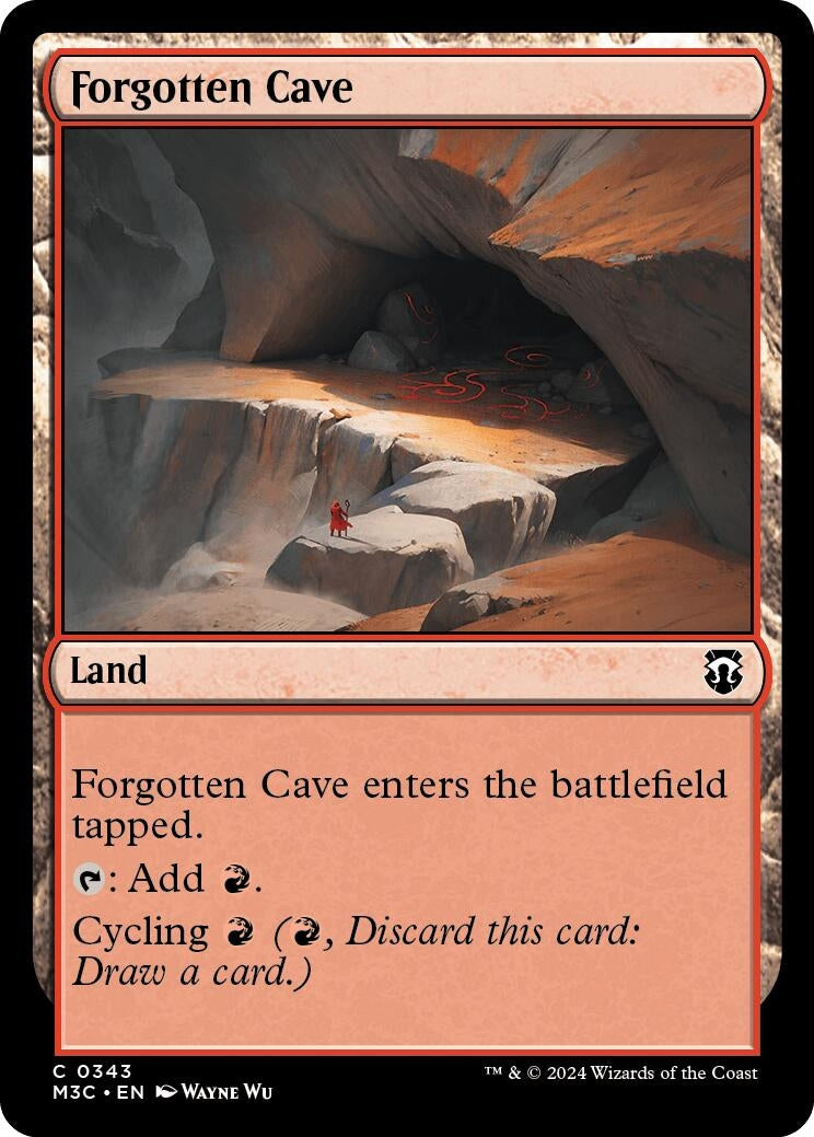 Image for Forgotten Cave (343) (Modern Horizons 3) - Magic: The Gathering