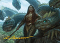 Image for Hydra Trainer Art Card (Gold-Stamped Signature) (10) (Modern Horizons 3) - Magic: The Gathering