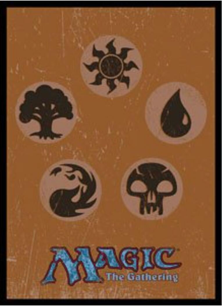 Image for Magic MTG Players Card Sleeves - Retro Core - Mana Symbols MTGS-257 (80 - Pack) - Card Sleeves