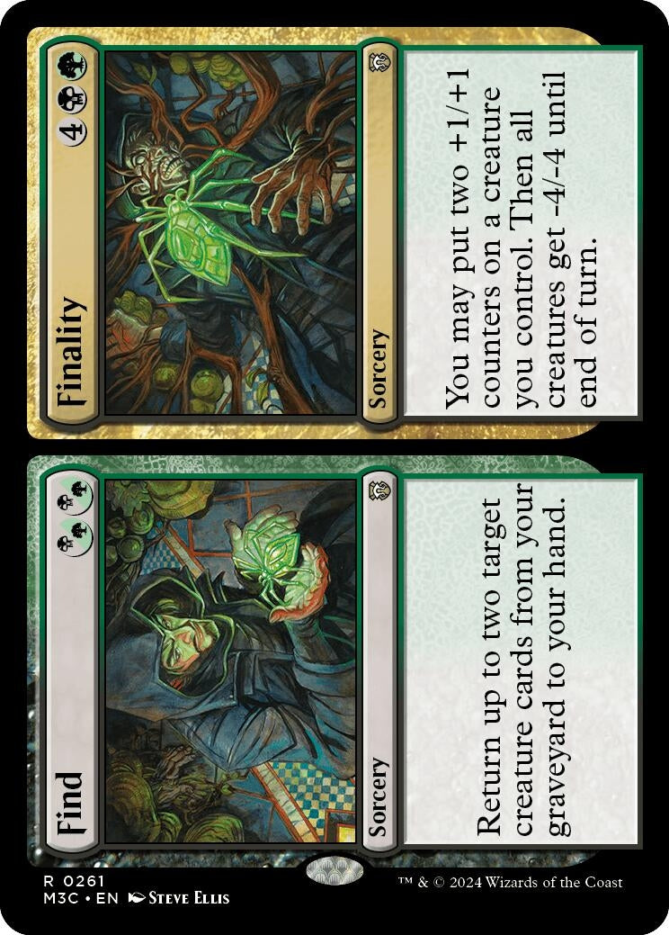 Image for Find // Finality (261) (Modern Horizons 3) - Magic: The Gathering