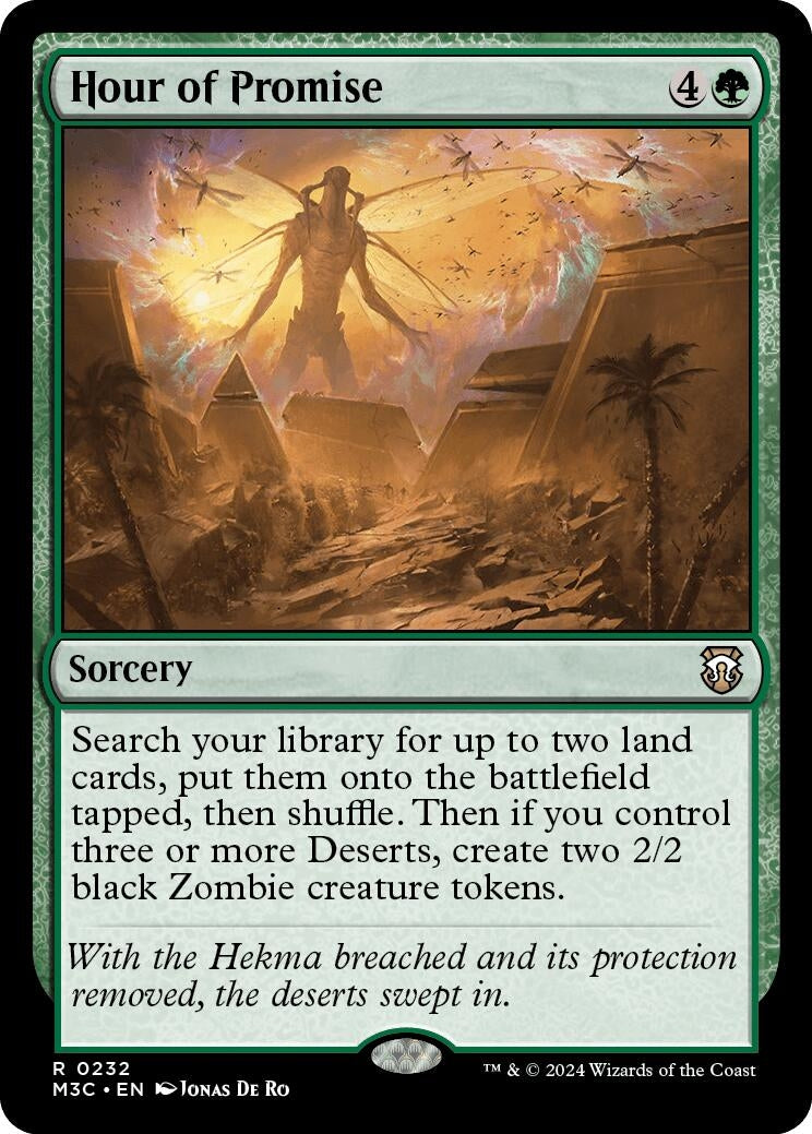 Image for Hour of Promise (Ripple Foil) (232) (Modern Horizons 3) - Magic: The Gathering