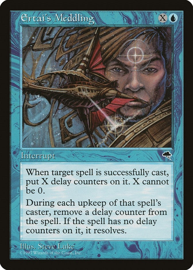 Image for Ertai's Meddling (61) (Tempest) - Magic: The Gathering