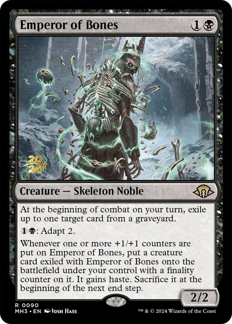Image for Emperor of Bones (90) (Prerelease Cards) - Magic: The Gathering