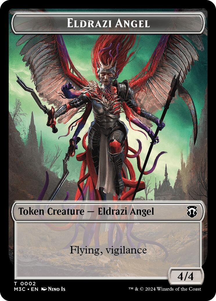 Image for Eldrazi Angel // Copy Double-Sided Token (2 // 1) (Modern Horizons 3) - Magic: The Gathering