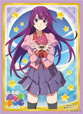 Image for Broccoli Character Sleeve: Monogatari Series Puku Puku - Hitagi Senjogahara (80 pack) - Card Sleeves