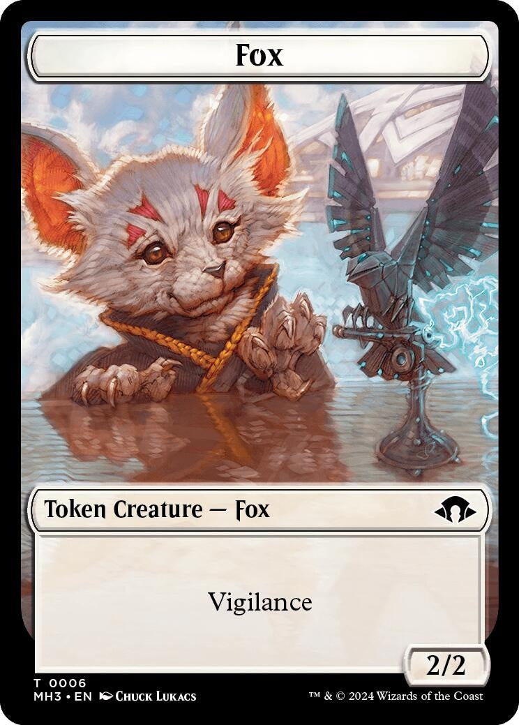 Image for Fox Token (6) (Modern Horizons 3) - Magic: The Gathering