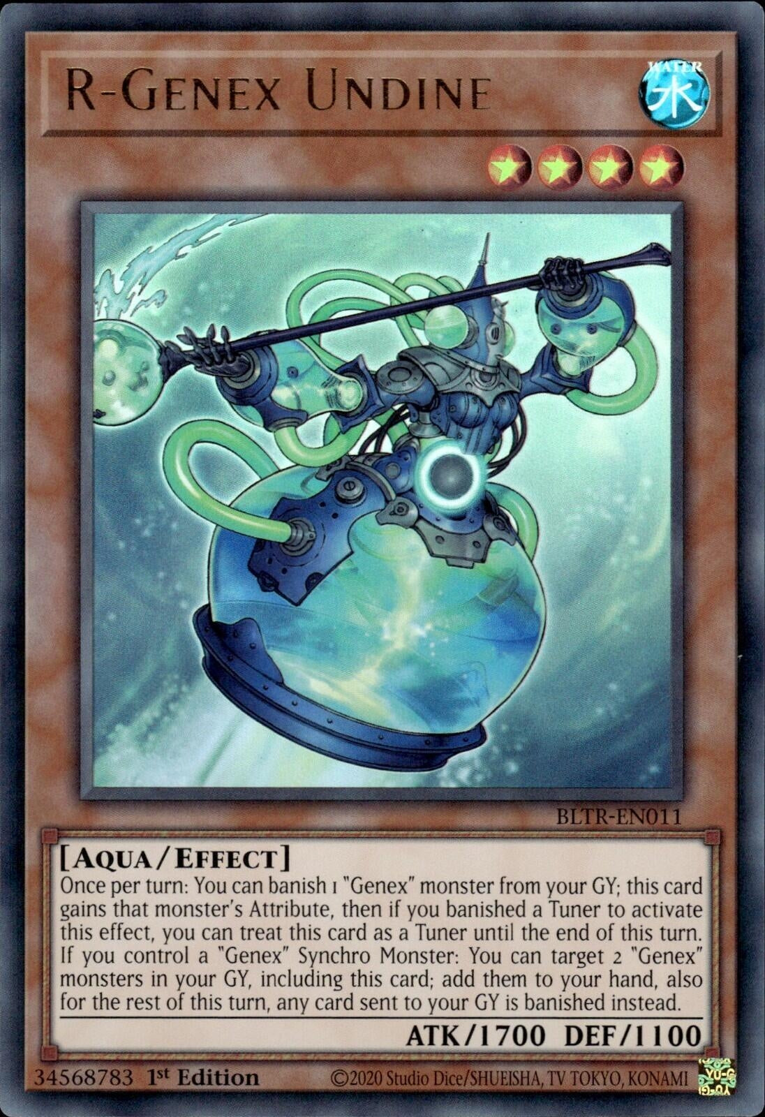 Image for R-Genex Undine (BLTR-EN011) (BLTR) - YuGiOh