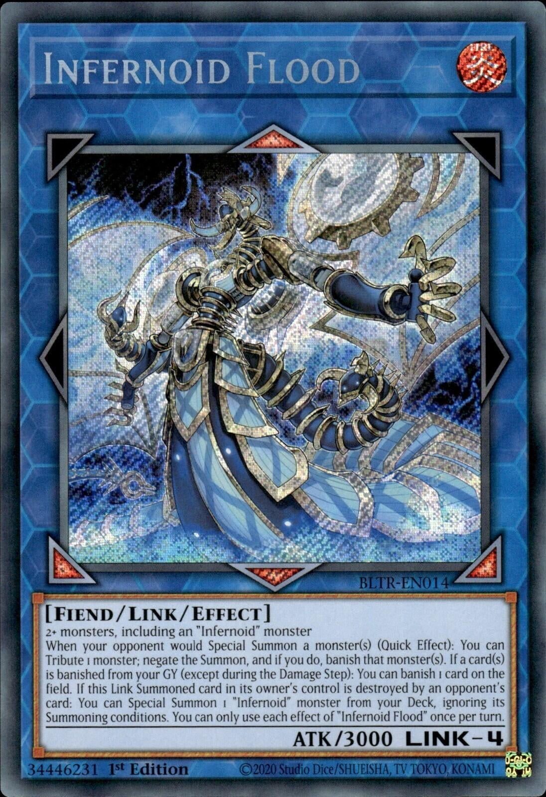 Image for Infernoid Flood (BLTR-EN014) (BLTR) - YuGiOh