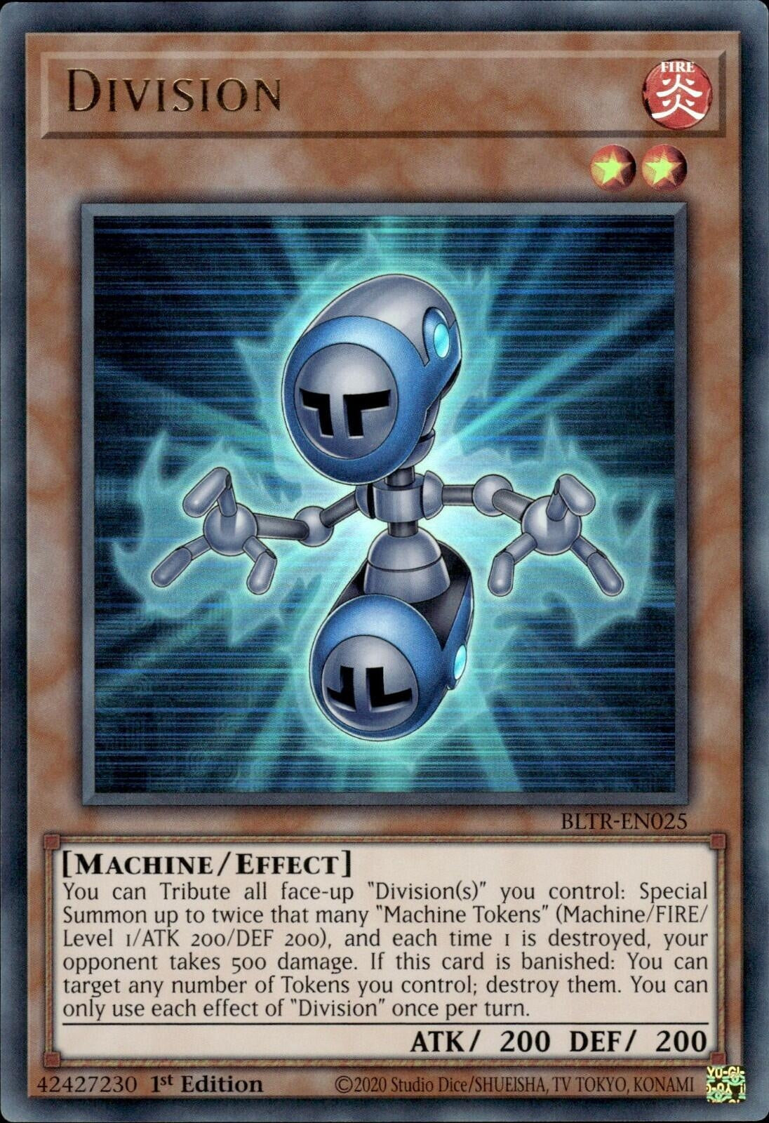 Image for Division (BLTR-EN025) (BLTR) - YuGiOh