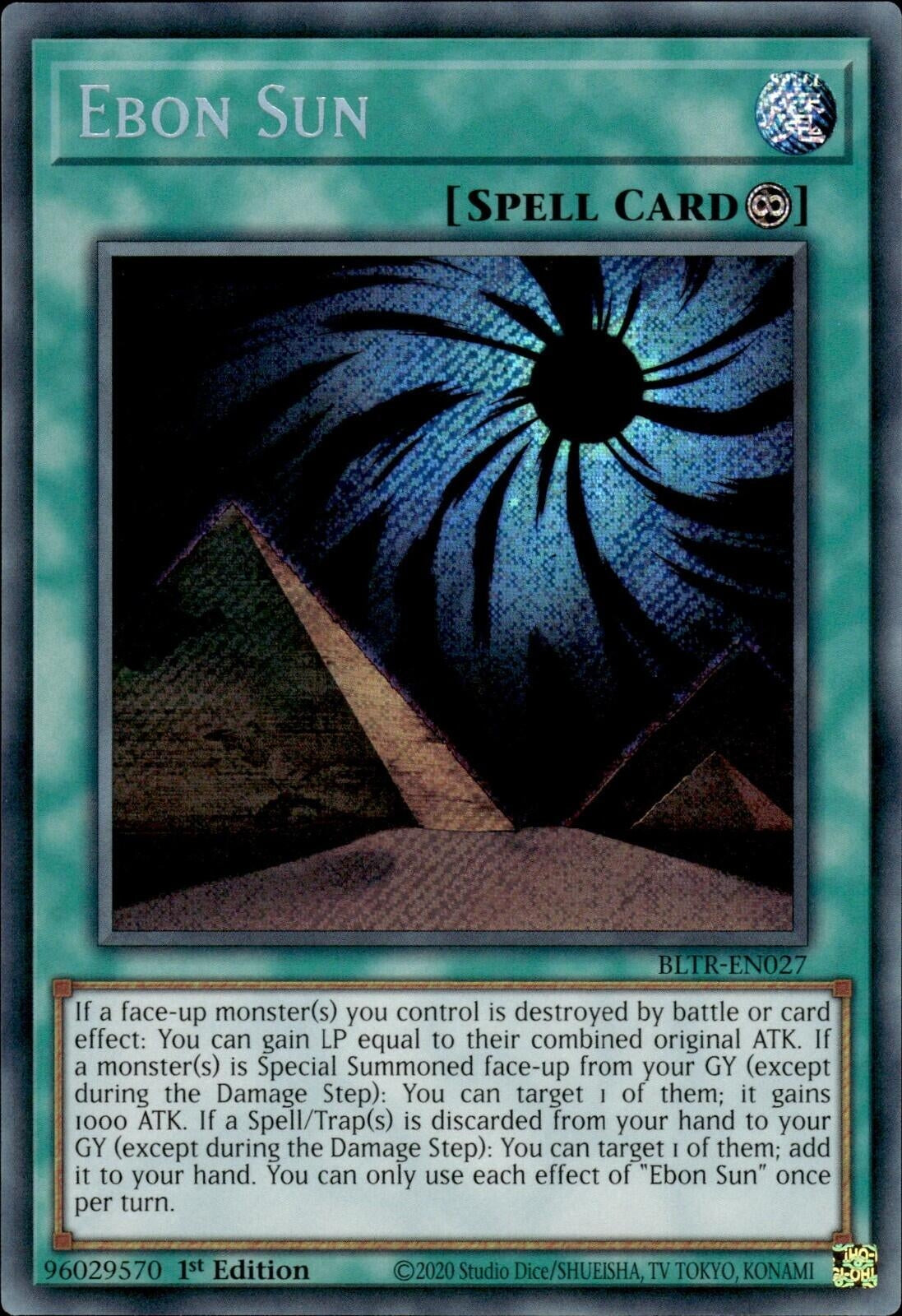 Image for Ebon Sun (BLTR-EN027) (BLTR) - YuGiOh