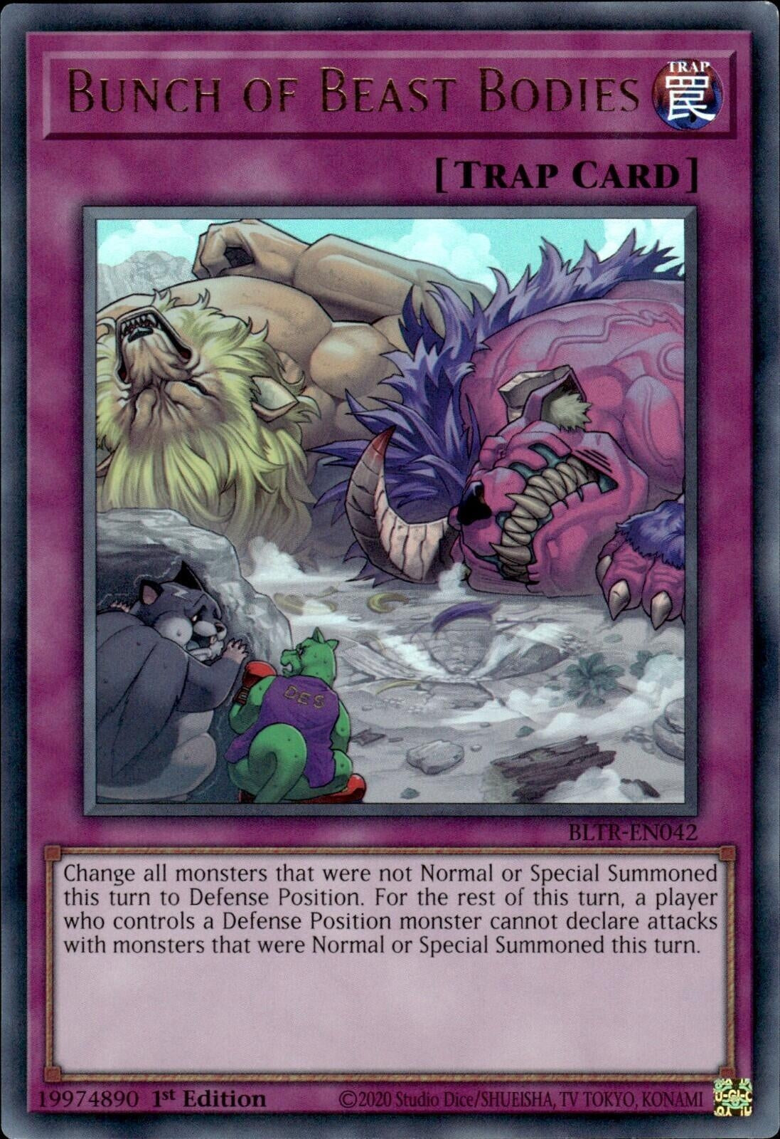 Image for Bunch of Beast Bodies (BLTR-EN042) (BLTR) - YuGiOh