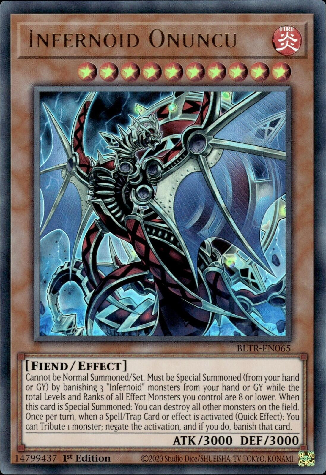 Image for Infernoid Onuncu (BLTR-EN065) (BLTR) - YuGiOh