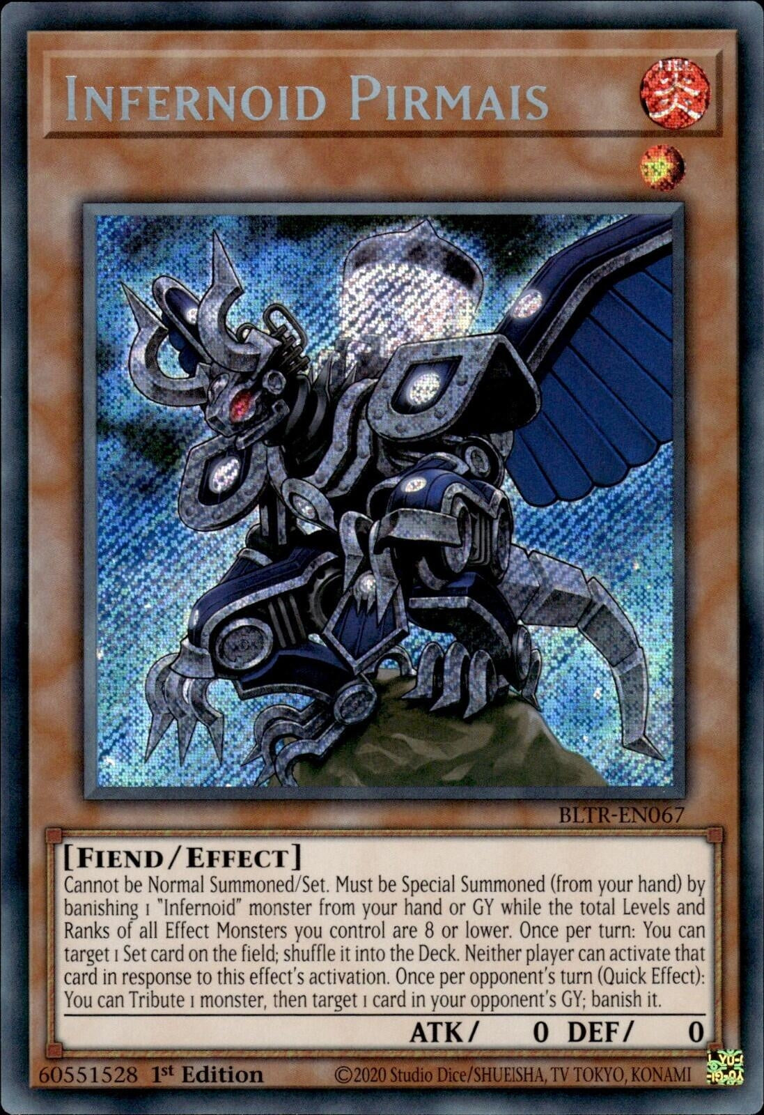 Image for Infernoid Pirmais (BLTR-EN067) (BLTR) - YuGiOh