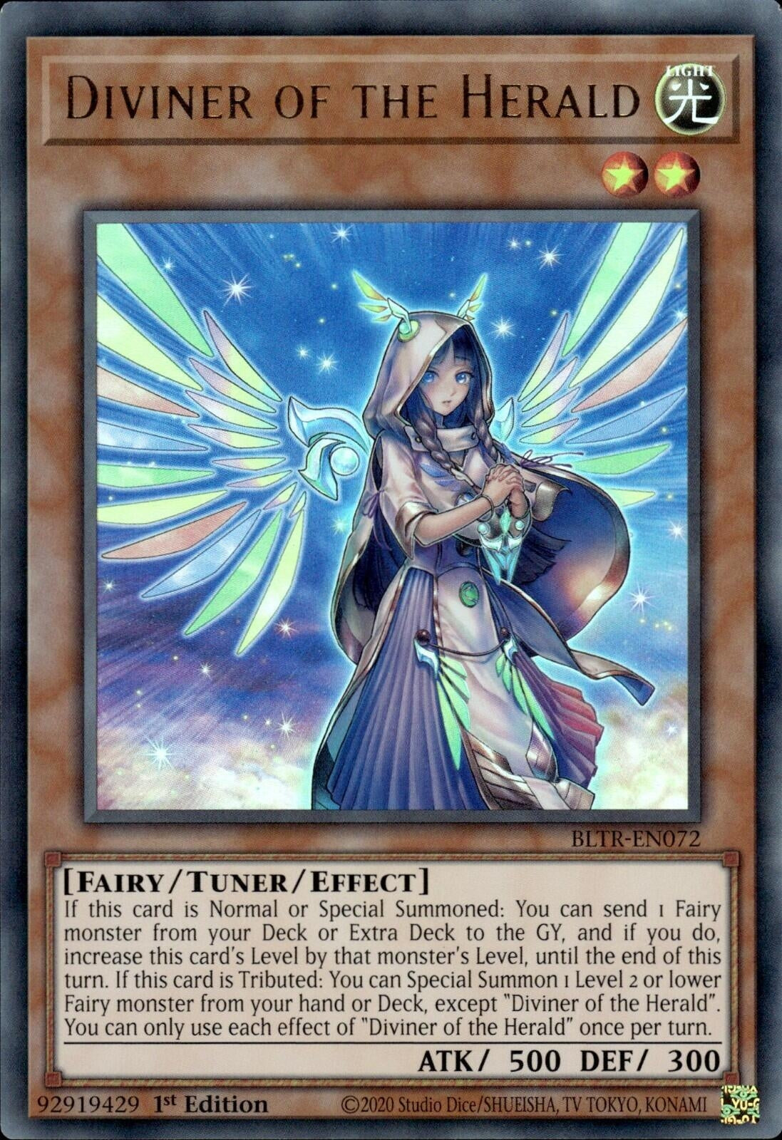 Image for Diviner of the Herald (BLTR-EN072) (BLTR) - YuGiOh