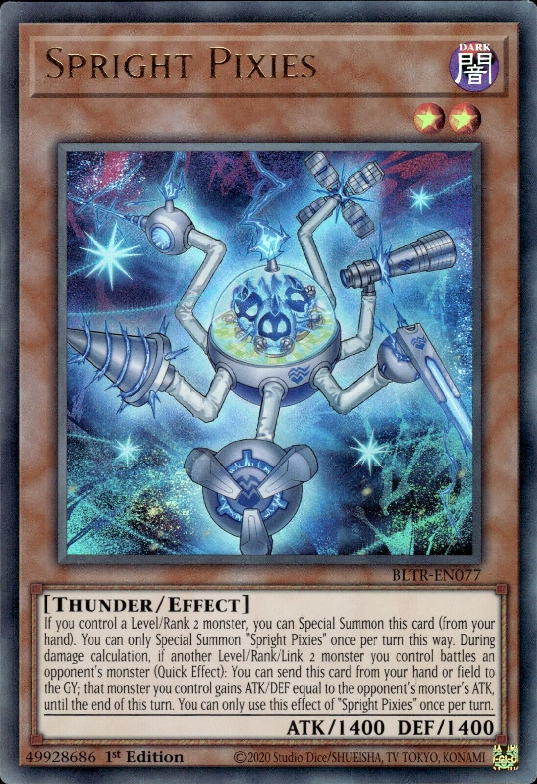 Image for Spright Pixies (BLTR-EN077) (BLTR) - YuGiOh