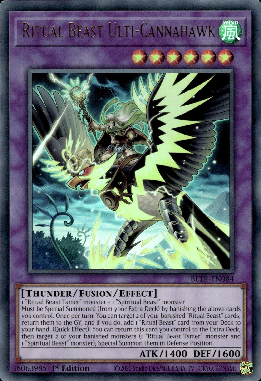 Image for Ritual Beast Ulti-Cannahawk (BLTR-EN084) (BLTR) - YuGiOh