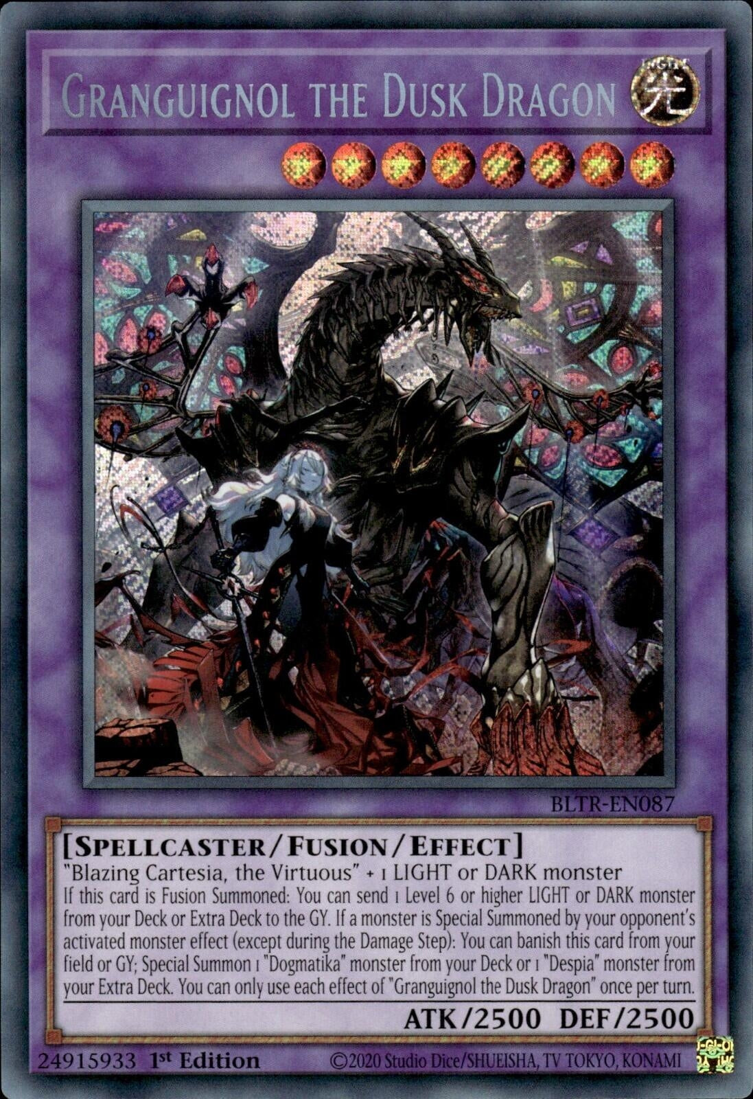 Image for Granguignol the Dusk Dragon (BLTR-EN087) (BLTR) - YuGiOh