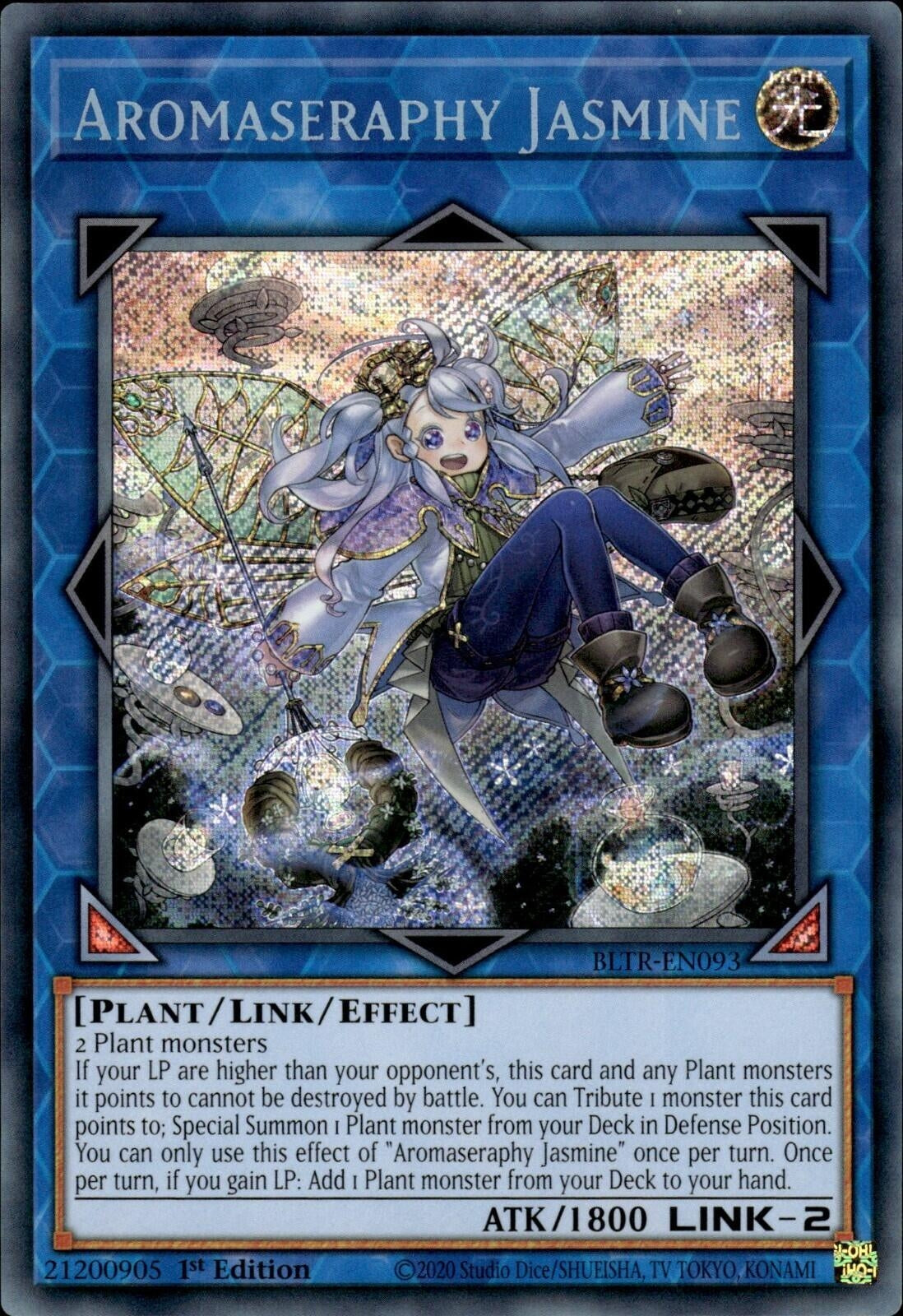 Image for Aromaseraphy Jasmine (BLTR-EN093) (BLTR) - YuGiOh