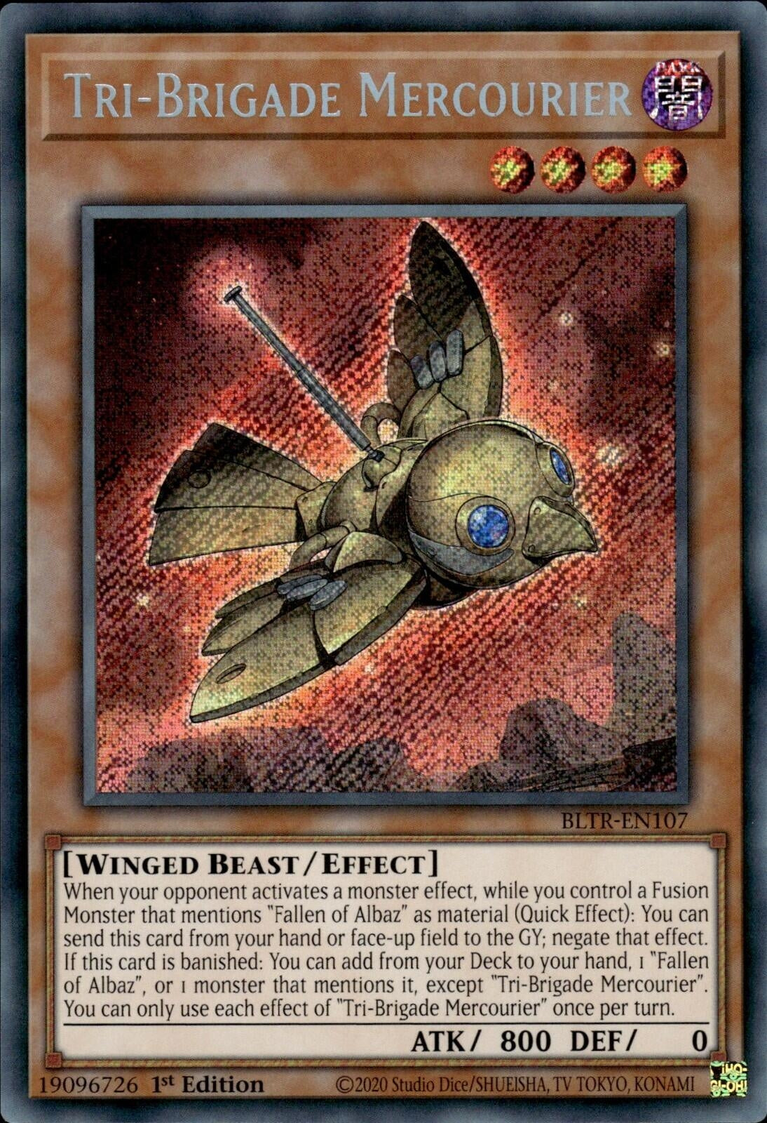 Image for Tri-Brigade Mercourier (BLTR-EN107) (BLTR) - YuGiOh
