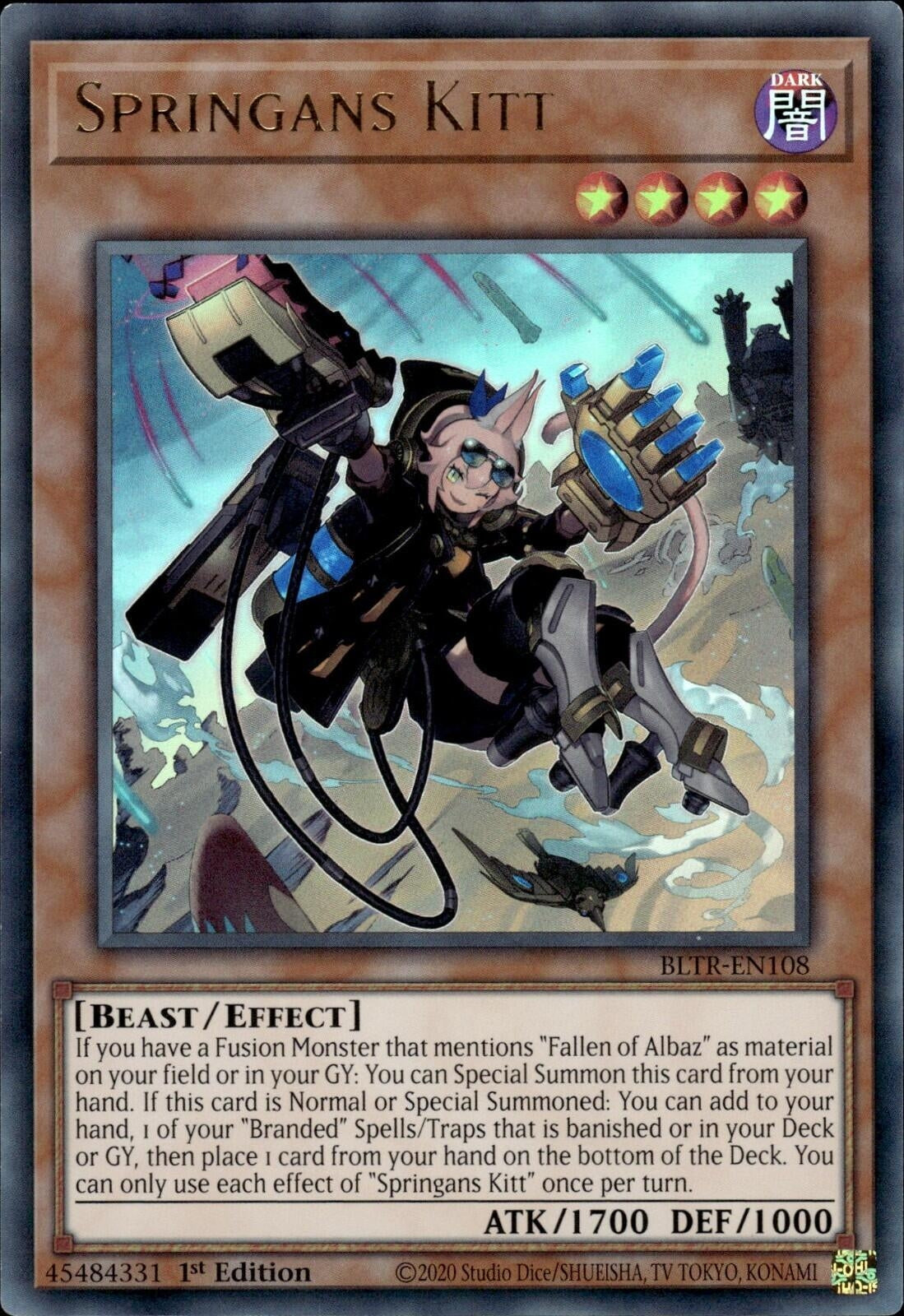 Image for Springans Kitt (BLTR-EN108) (BLTR) - YuGiOh