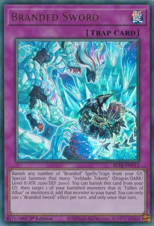 Image for Branded Sword (BLTR-EN112) (BLTR) - YuGiOh