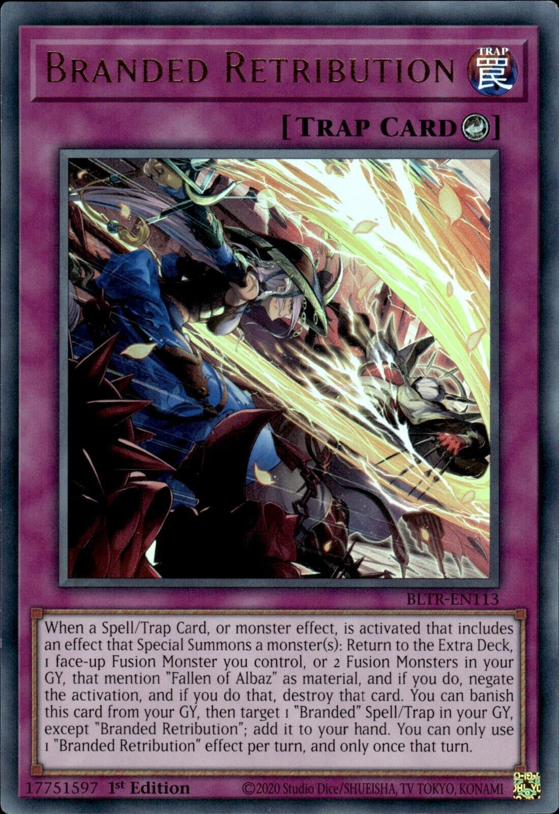 Image for Branded Retribution (BLTR-EN113) (BLTR) - YuGiOh