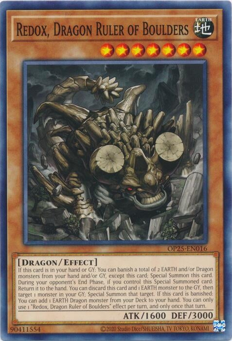 Redox, Dragon Ruler of Boulders (OP25-EN016) (OP25)