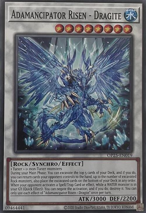 Image for Adamancipator Risen - Dragite (OP25-EN019) (OP25) - YuGiOh