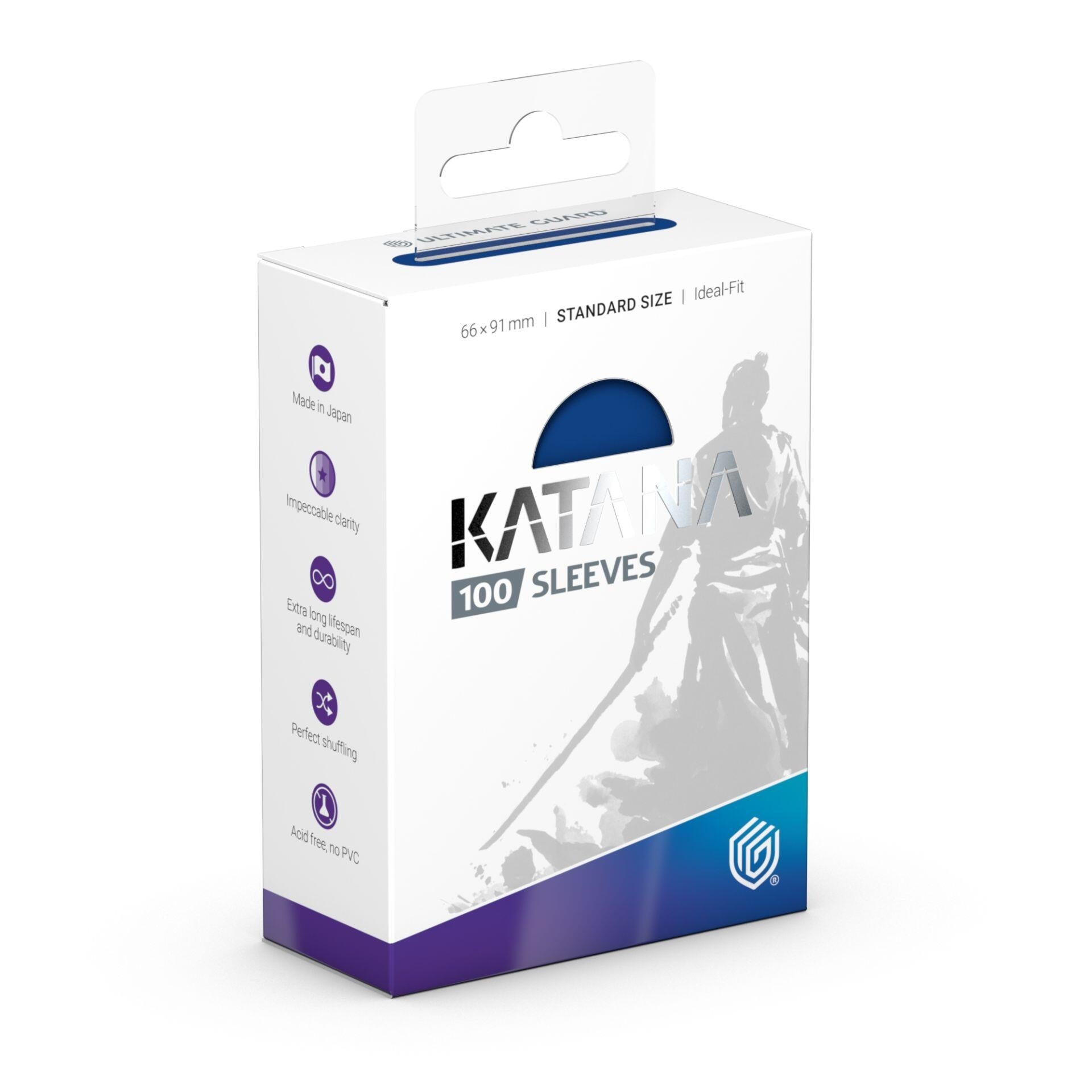 Image for Katana Standard Size Sleeves - Blue Bird (100-Pack) - Card Sleeves