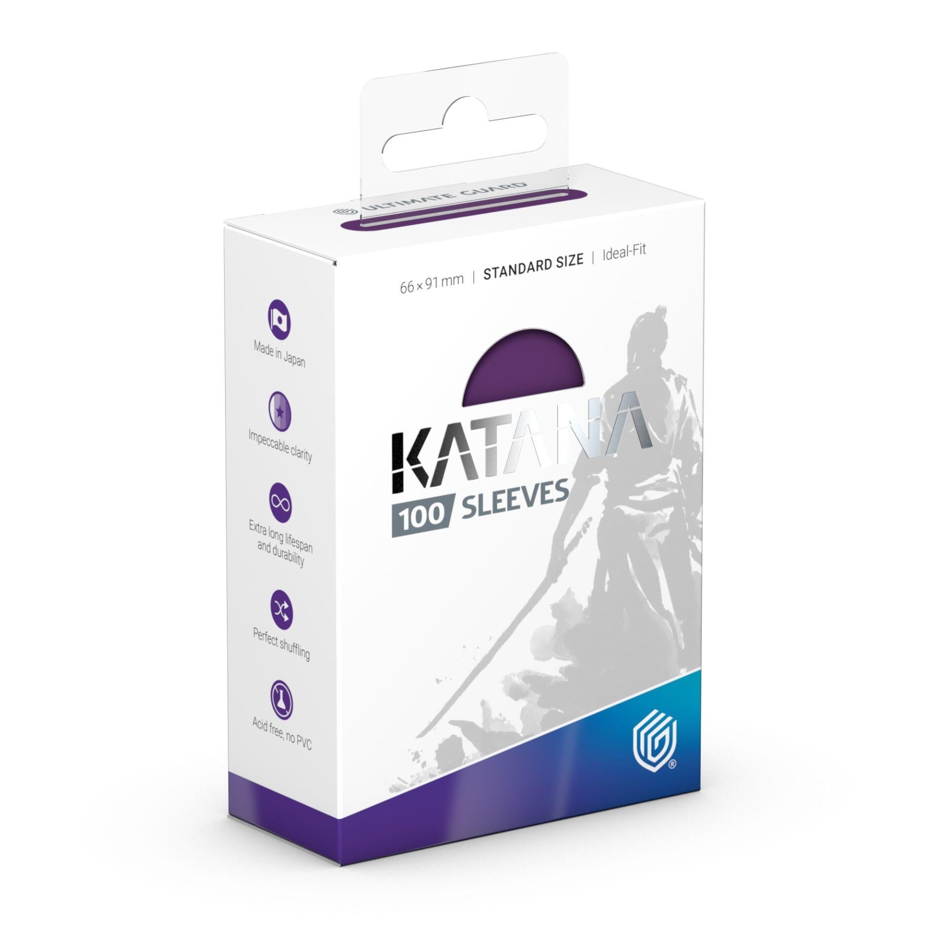 Image for Katana Standard Size Sleeves - Iris Bloom (100-Pack) - Card Sleeves