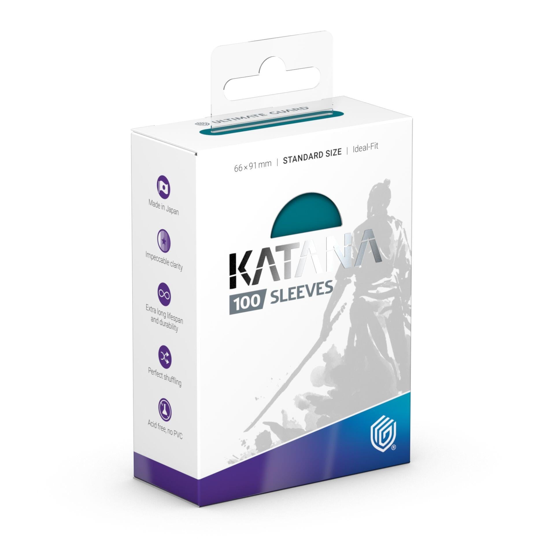 Image for Katana Standard Size Sleeves - Great Wave (100-Pack) - Card Sleeves