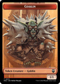 Image for Goblin (Ripple Foil) // Tarmogoyf Double-Sided Token (13 // 22) (Modern Horizons 3) - Magic: The Gathering