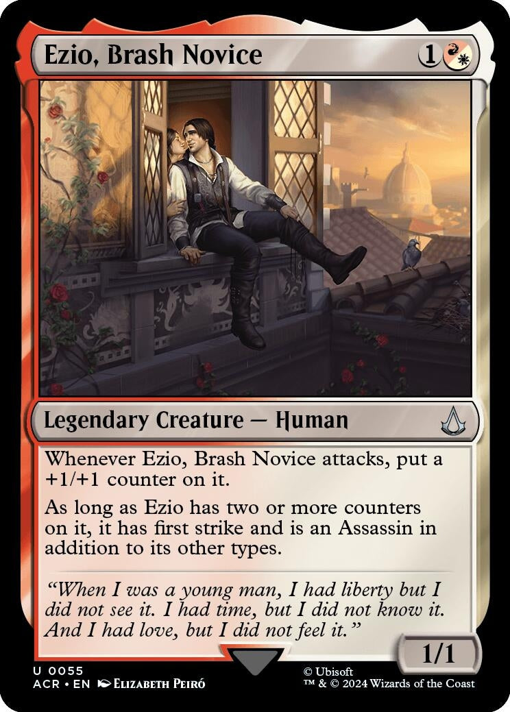 Image for Ezio, Brash Novice (55) (Universes Beyond: Assassin's Creed) - Magic: The Gathering