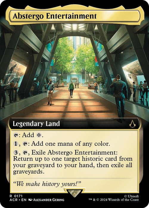Image for Abstergo Entertainment (Extended Art) (171) (Universes Beyond: Assassin's Creed) - Magic: The Gathering