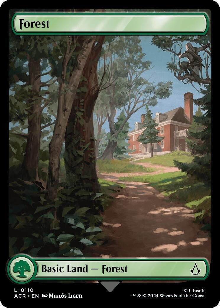 Image for Forest (0110) (110) (Universes Beyond: Assassin's Creed) - Magic: The Gathering