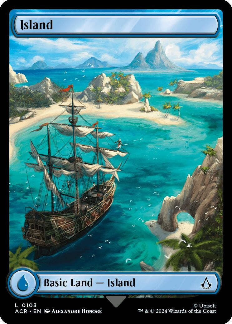 Image for Island (0103) (103) (Universes Beyond: Assassin's Creed) - Magic: The Gathering