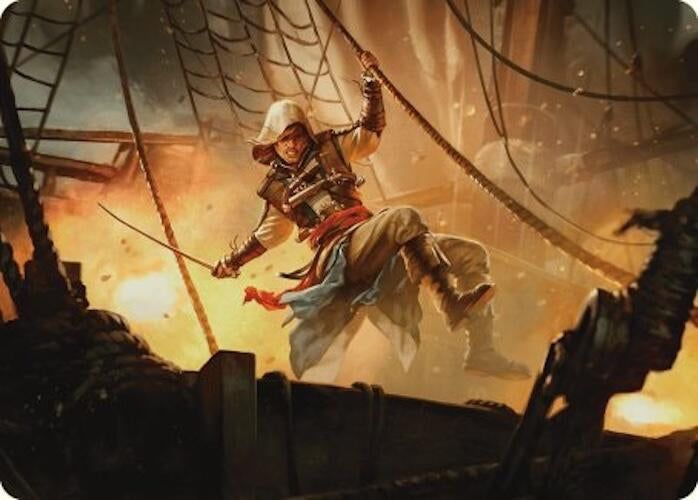Image for Edward Kenway Art Card (5) (Universes Beyond: Assassin's Creed) - Magic: The Gathering