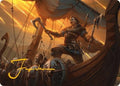 Image for Eivor, Battle-Ready Art Card (Gold-Stamped Signature) (18) (Universes Beyond: Assassin's Creed) - Magic: The Gathering