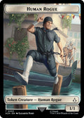 Image for Human Rogue Token (3) (Universes Beyond: Assassin's Creed) - Magic: The Gathering