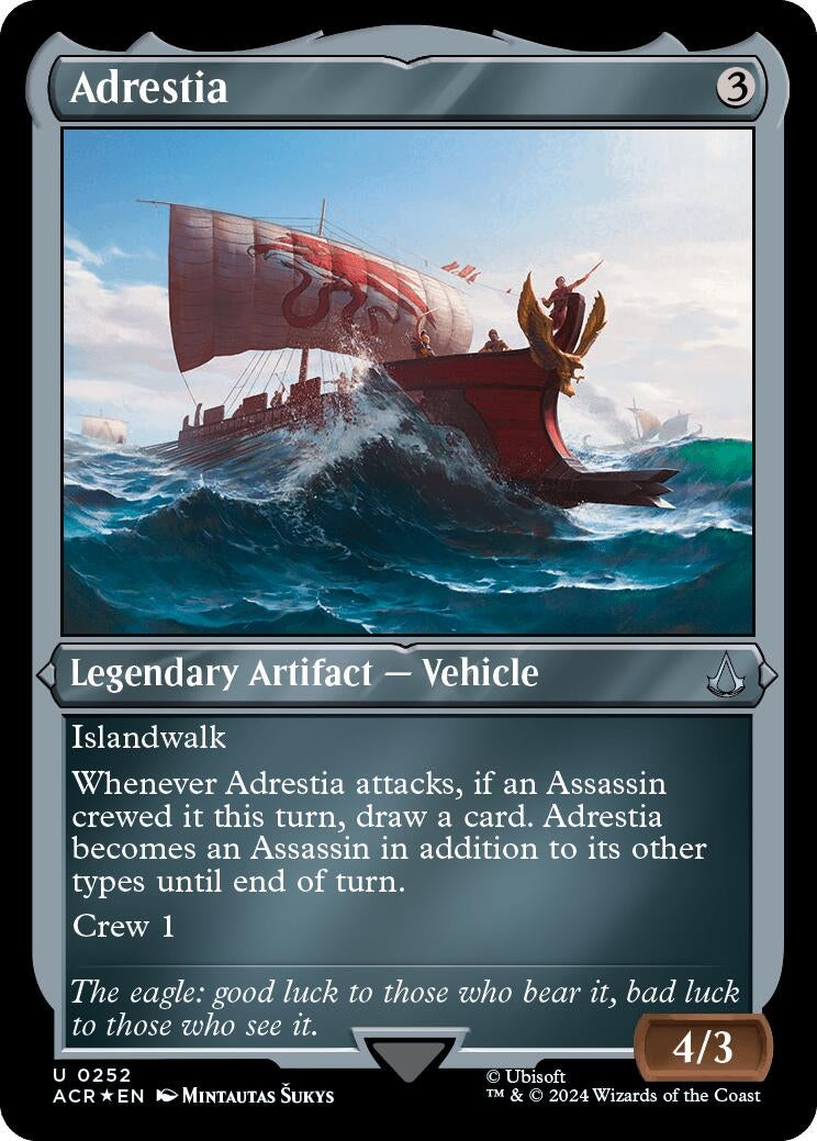 Image for Adrestia (Foil Etched) (252) (Universes Beyond: Assassin's Creed) - Magic: The Gathering