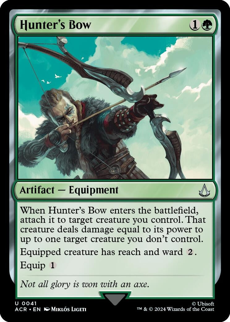 Image for Hunter's Bow (41) (Universes Beyond: Assassin's Creed) - Magic: The Gathering