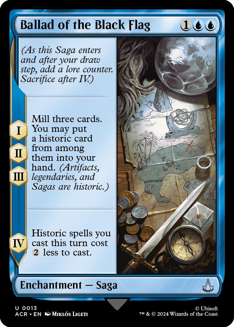 Image for Ballad of the Black Flag (13) (Universes Beyond: Assassin's Creed) - Magic: The Gathering