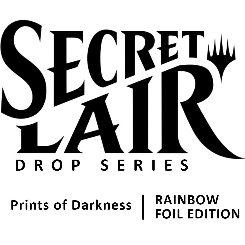 Image for Secret Lair Drop: Prints of Darkness - Rainbow Foil Edition - Magic: The Gathering