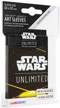 Image for Star Wars: Unlimited Art Sleeves - Card Back Yellow - Card Sleeves