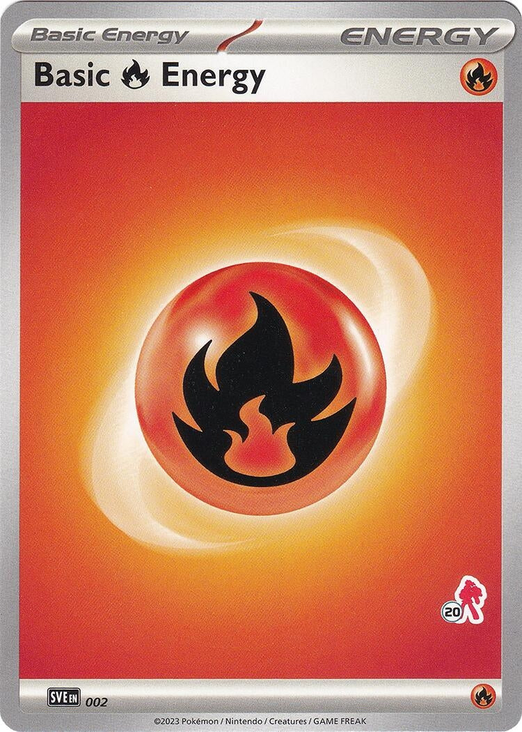 Image for Basic Fire Energy - Armarouge 20 (002) (BA24) - Pokemon