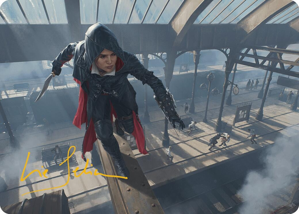Image for Evie Frye Art Card (Gold-Stamped Signature) (1) (Universes Beyond: Assassin's Creed) - Magic: The Gathering