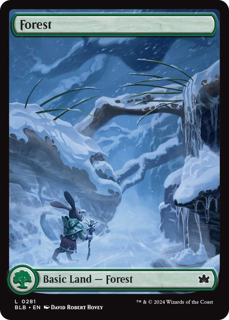 Image for Forest (0281) (281) (Bloomburrow) - Magic: The Gathering
