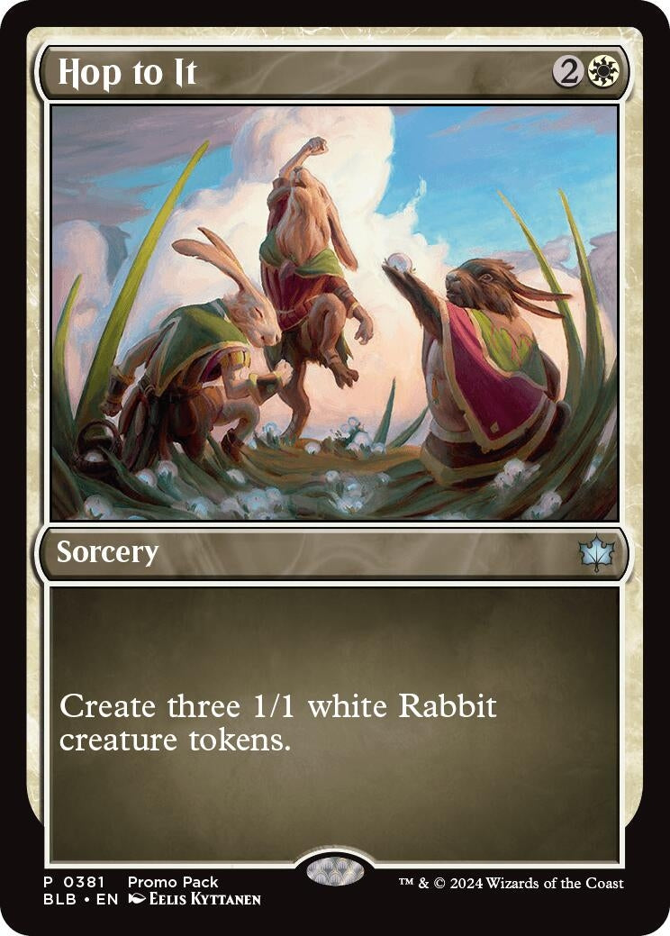 Image for Hop to It (381) (Bloomburrow) - Magic: The Gathering